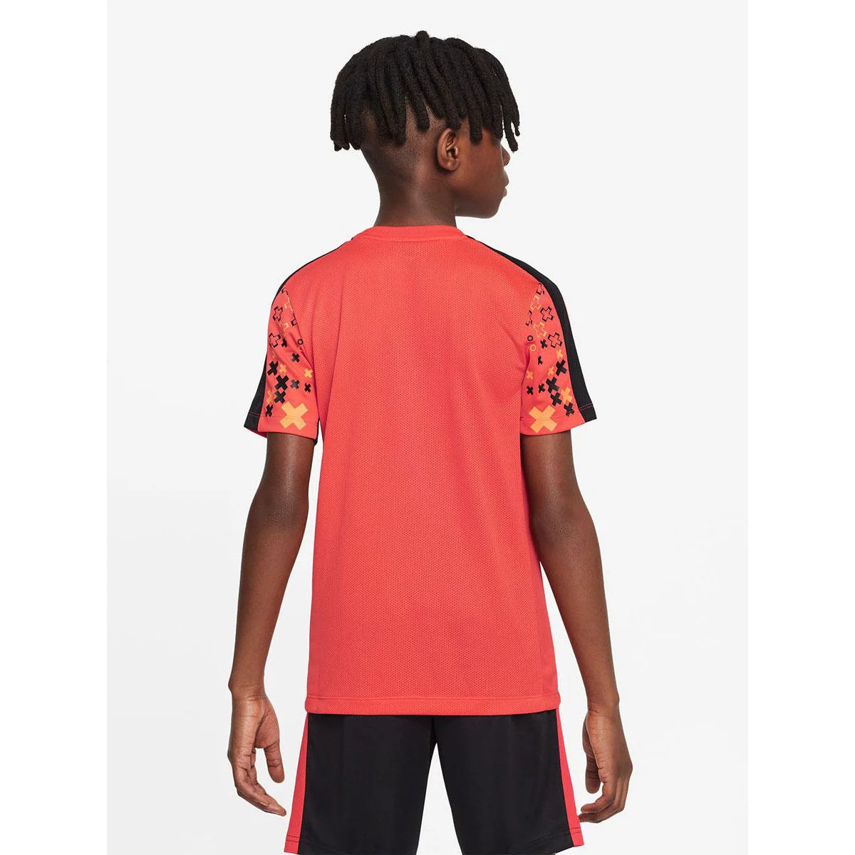 NIKE CR7 Dri-FIT Academy23 Kids Football T-Shirt - Orange - L (US SIZE)