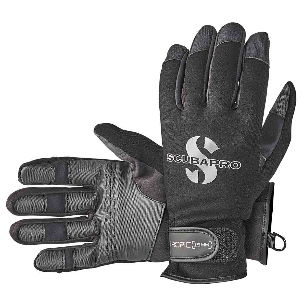 Scubapro Tropic Gloves - Black - Black - L
