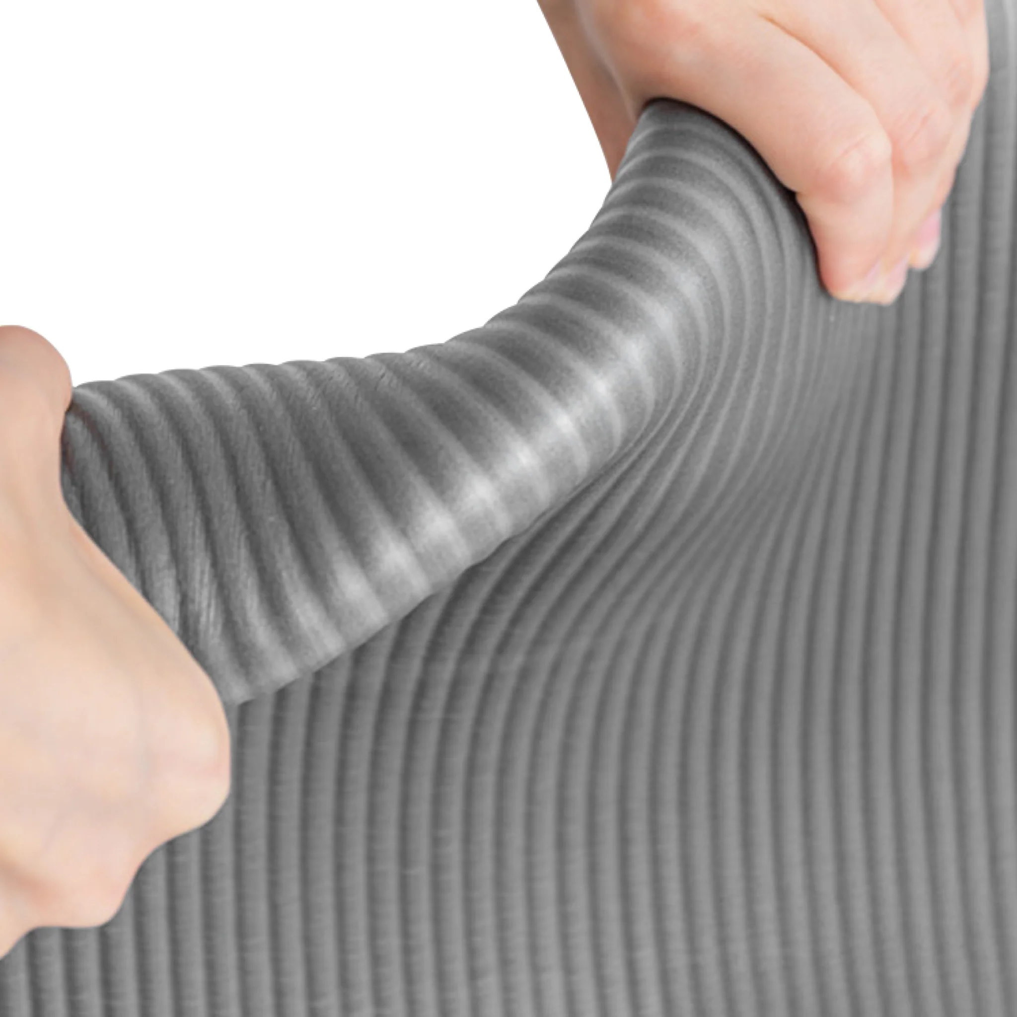 MDBuddy เสื่อออกกำลังกาย NBR 180 x 60cm สีเทา (MD9004-GRAY) - Gray - ONE SIZE