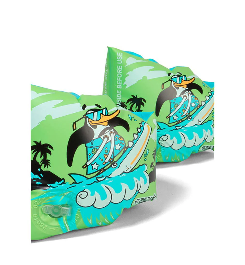 SPEEDO 8-1173414661 Kids Swim Armbands - Green - 2-6 YEARS