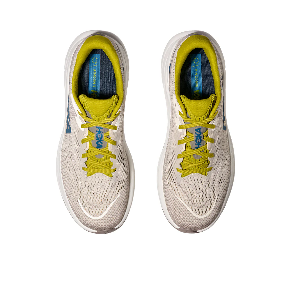 HOKA Rincon 4 Wide Men's Running Shoes - Beige - US 10