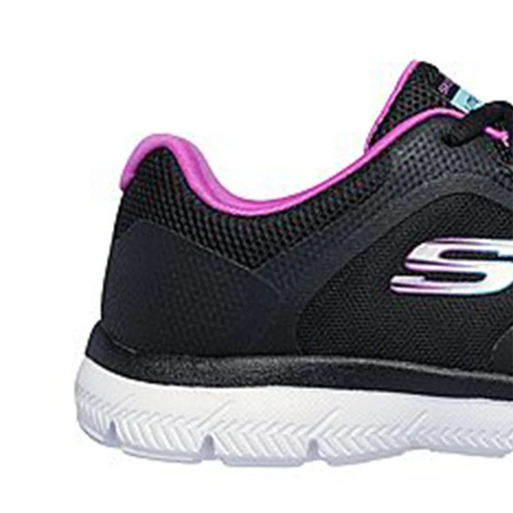 SKECHERS Pure Genius Women's Lifestyle Shoes - Black - US 10