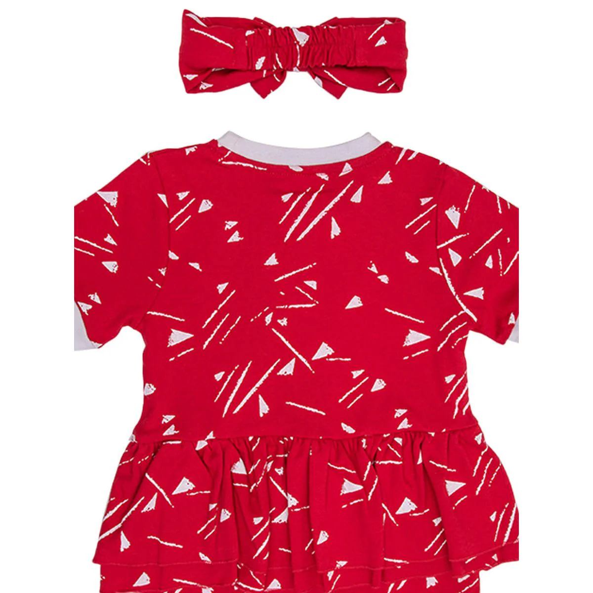 LFC 89 Home Frill Kids Body Suits - Red - 12-18 MONTHS
