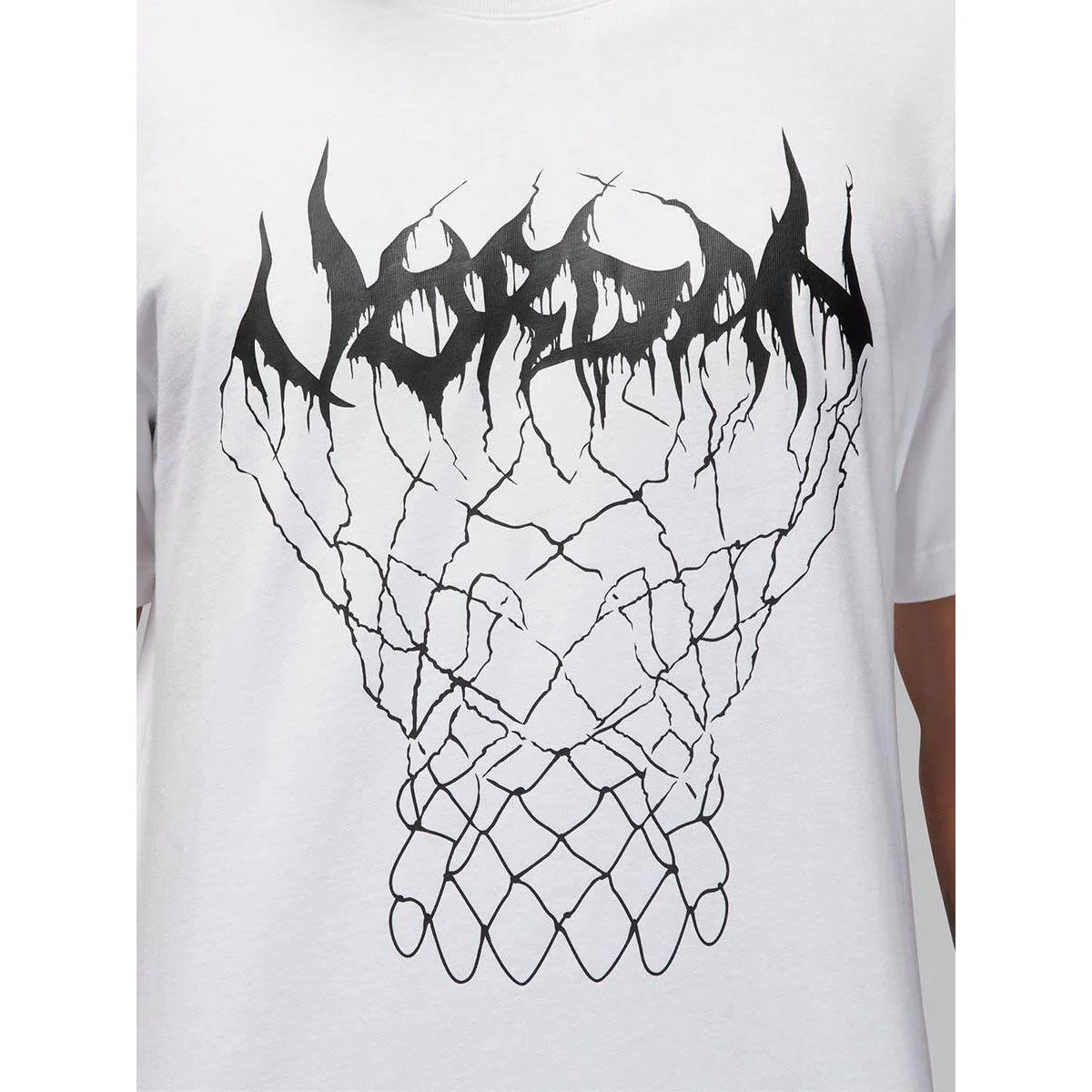 NIKE Jordan Dri-FIT Sport Men's Basketball T-Shirt - White - 2XL (US SIZE)