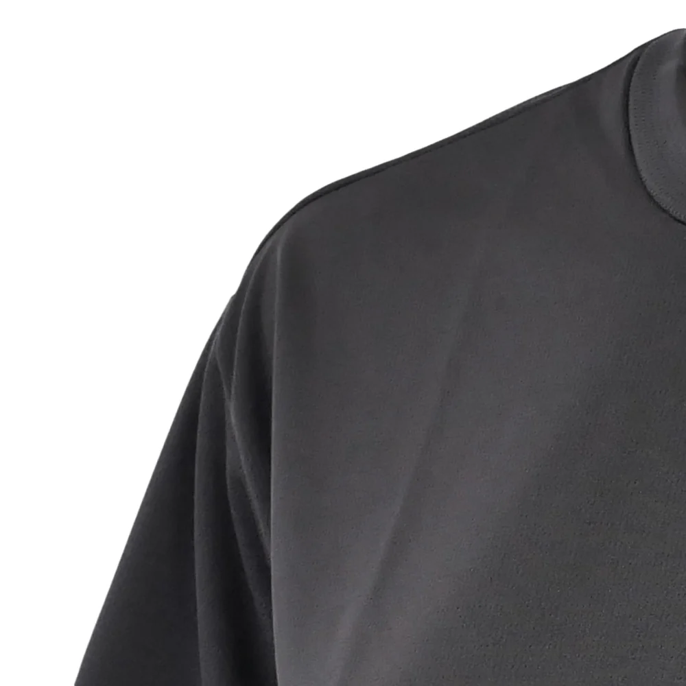 REEBOK ID Basketball Oversize Mesh Crop Women's Training T-Shirt - Black - L (US SIZE)