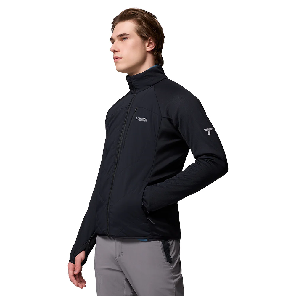 COLUMBIA Arctic Crest™ Hybrid Full Zip Men's Jacket - Black - 2XL (US SIZE)