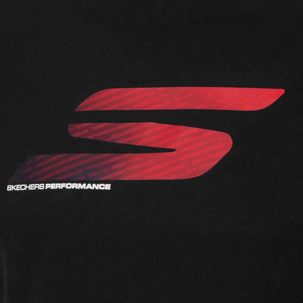 SKECHERS Sports Men's Training T-Shirt - Black - 2XL (US SIZE)