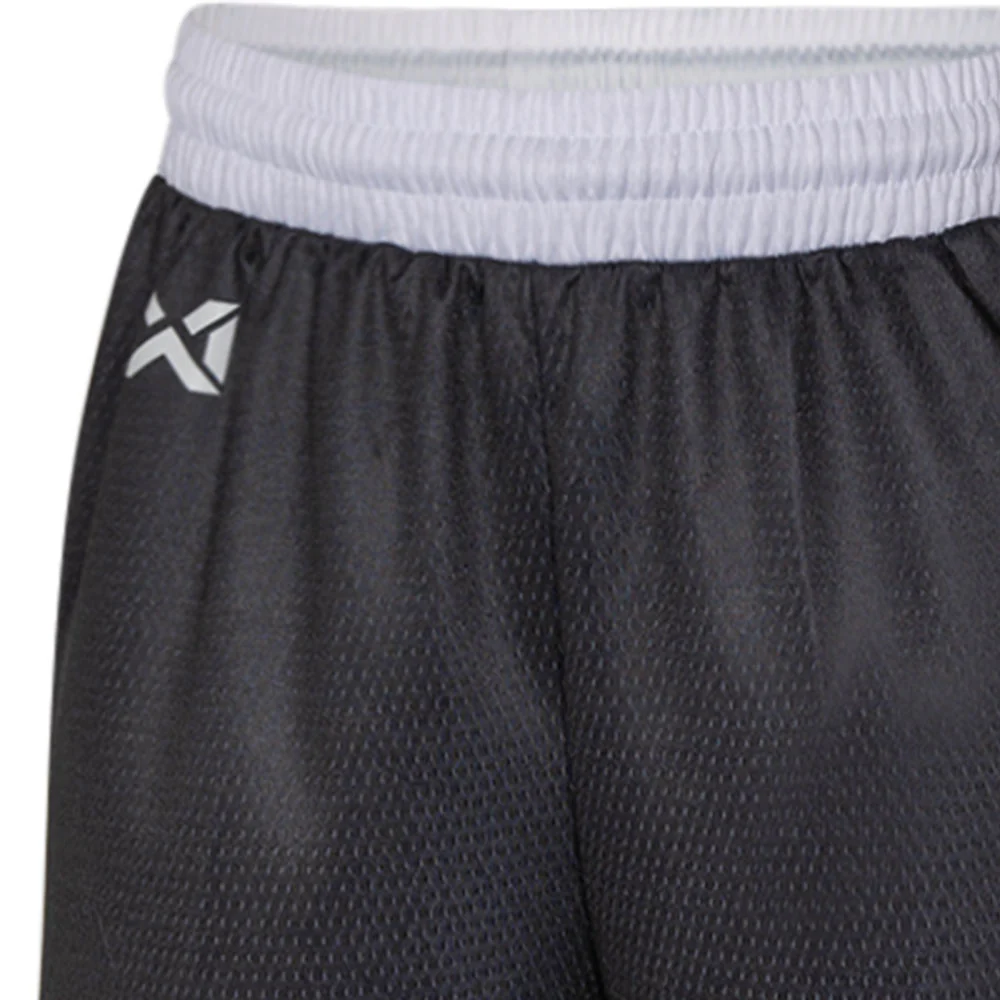 WARRIX Basket Boy Match Unisex Basketball Shorts - Black - 2L (US SIZE)