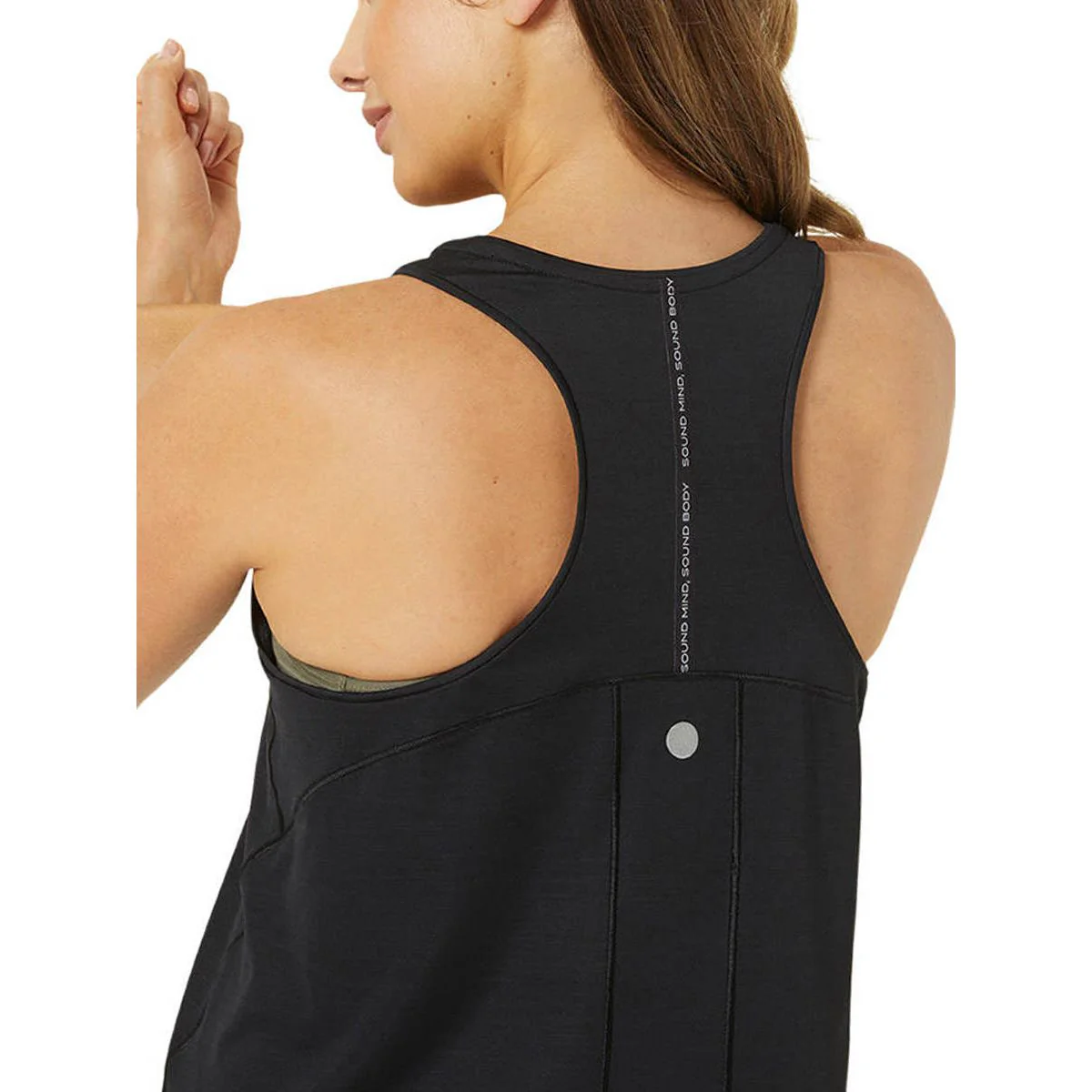 ASICS Road Women's Running Tank - Black - L (US SIZE)