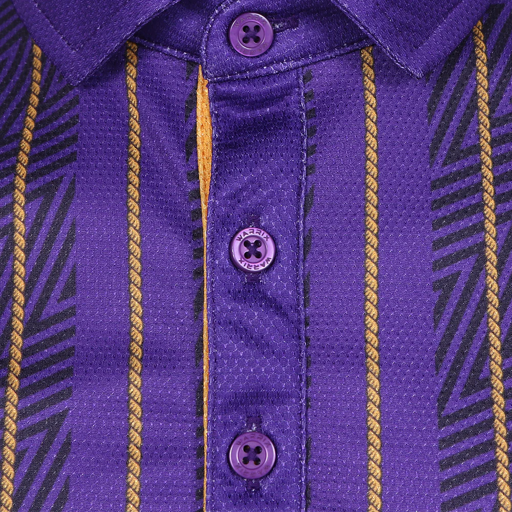 WARRIX Bangkok Christian - Jaturamitr 2025 Unisex Polo Shirt - Purple - 2L (ASIAN SIZE)