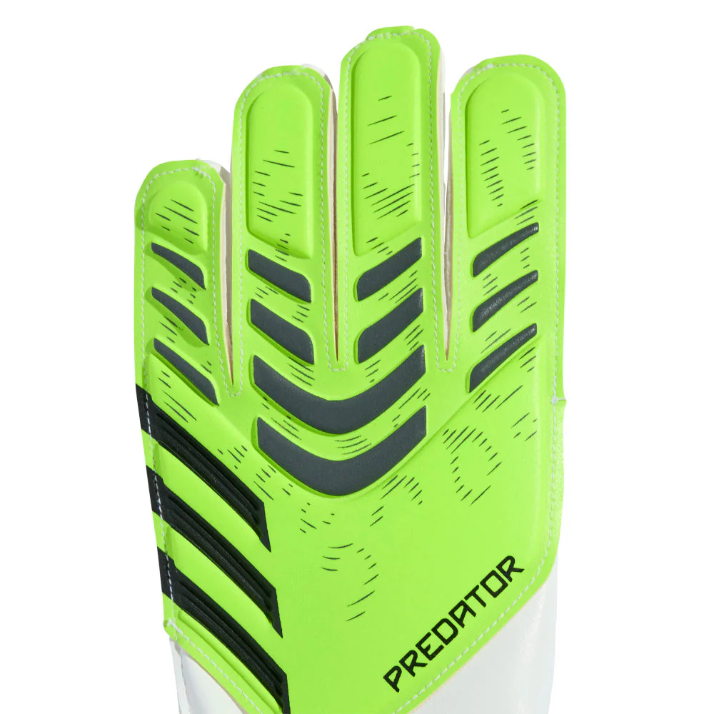 ADIDAS Predator Training Kids Goalkeeper Gloves - Green - US 4