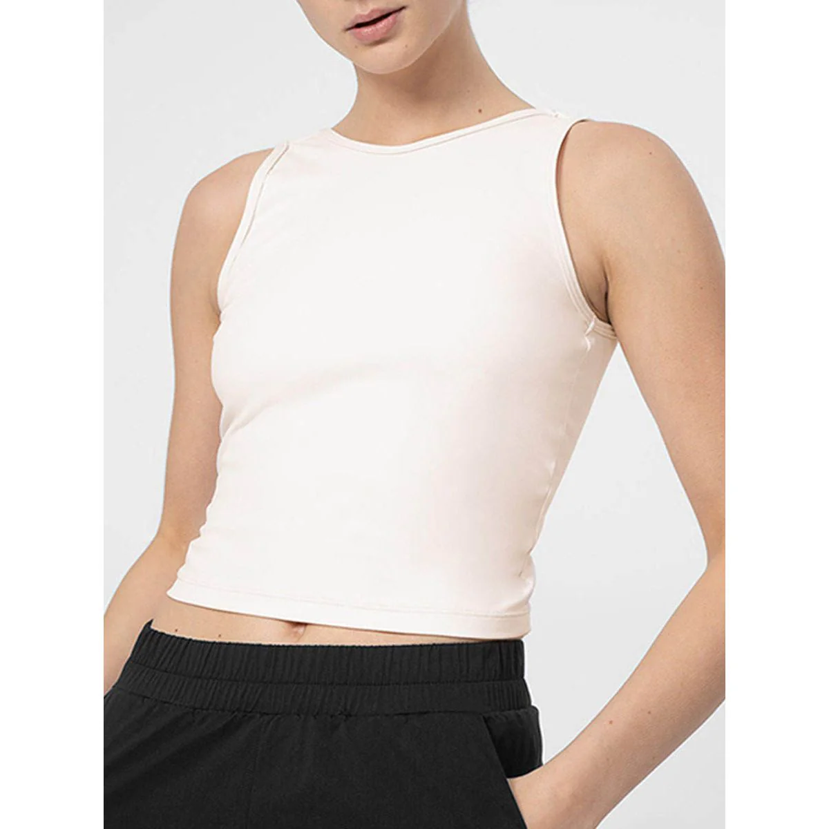 4F F716 Women's tank - Pink - L