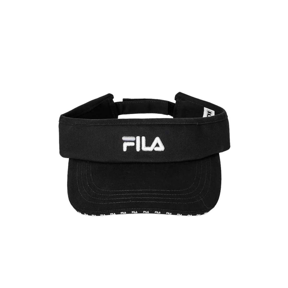 FILA VIU230202U Unisex Visor - Black - ONE SIZE