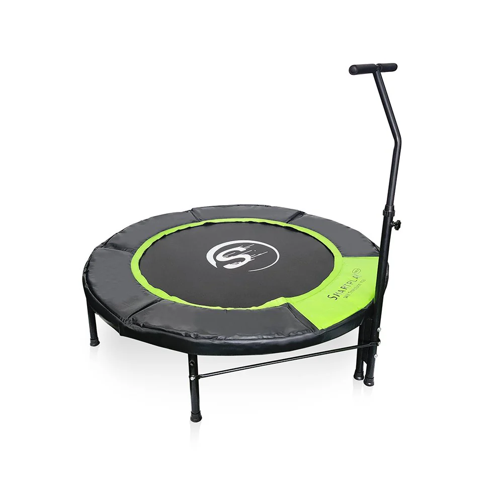 Smartplayonly แทรมโพลีนที่กระโดด รุ่นซุปเปอร์เบาซ์ ขนาด 55 นิ้ว สีเขียว - Green - One Size