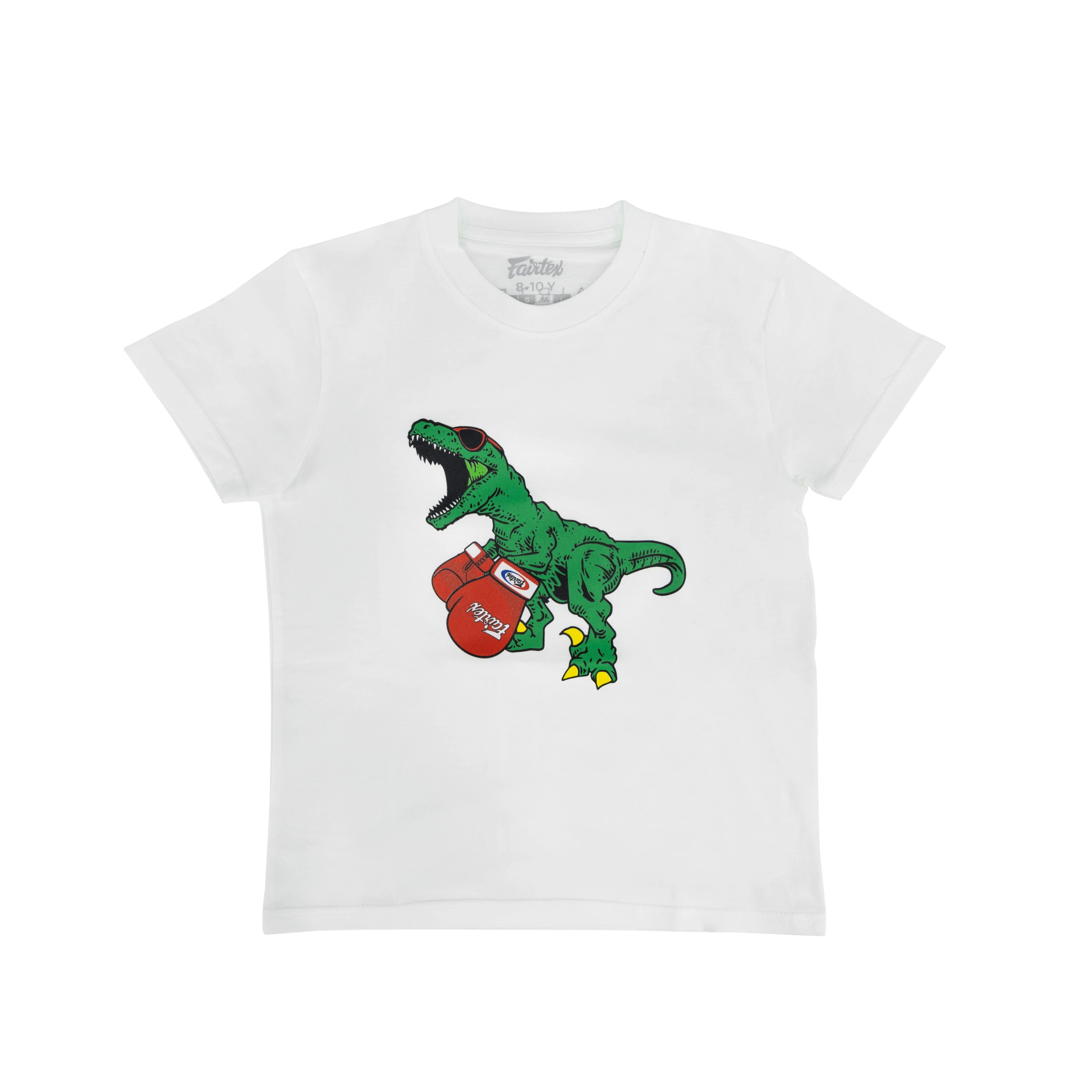Fairtex Kids T-Shirts - TSTK07 - White - White - 10-12 yrs