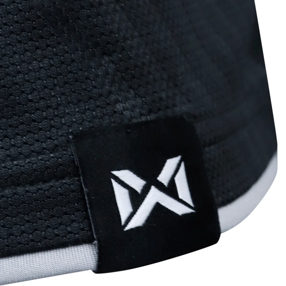 WARRIX Changsuek Luminous Unisex Polo Shirt - Black - 2L