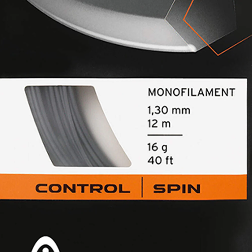 HEAD Sonic Pro Edge Set 16 Tennis String - Grey - ONE SIZE