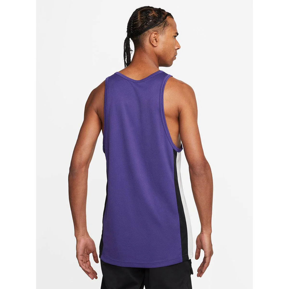 NIKE Dri-FIT Icon Men's Basketball Tank - Purple - 2XL (ASIAN SIZE)