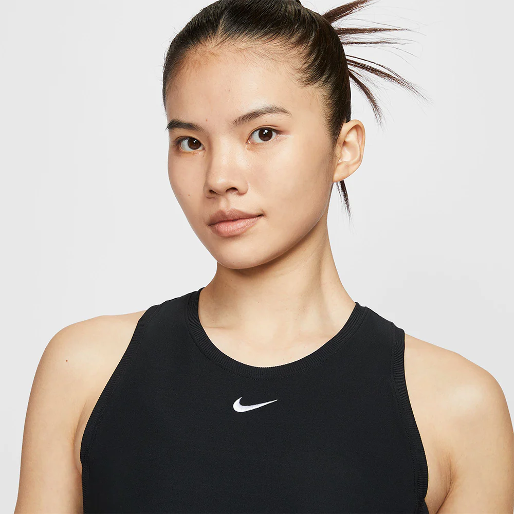 NIKE Victory Dri-FIT Women's Tennis Dress - Black - L (US SIZE)