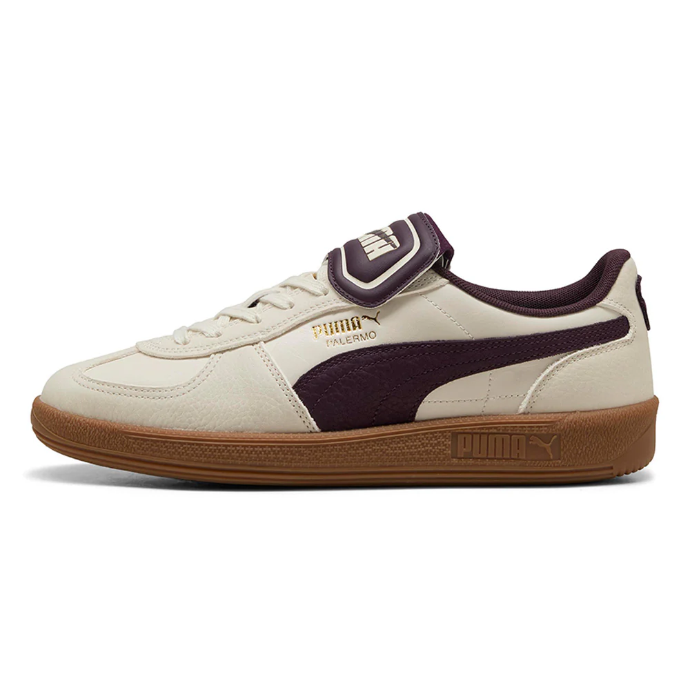 PUMA Palermo Premium Unisex Lifestyle Shoes - Beige - UK 10