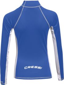 CRESSI Rash Guard Lady Long Sleeve Blue - Blue - L