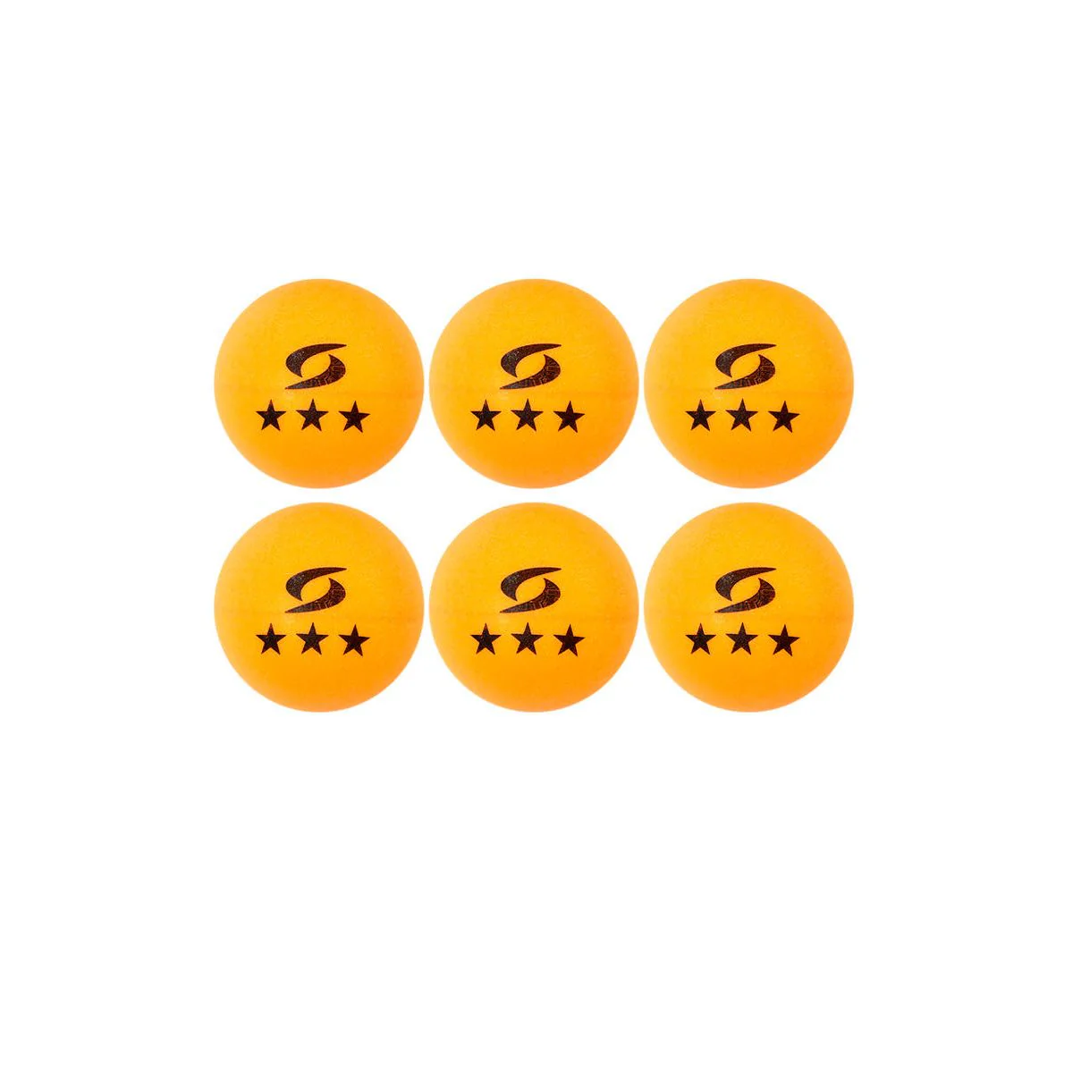 S SPORTS 3 Star 03 Table Tennis Ball - Orange - ONE SIZE