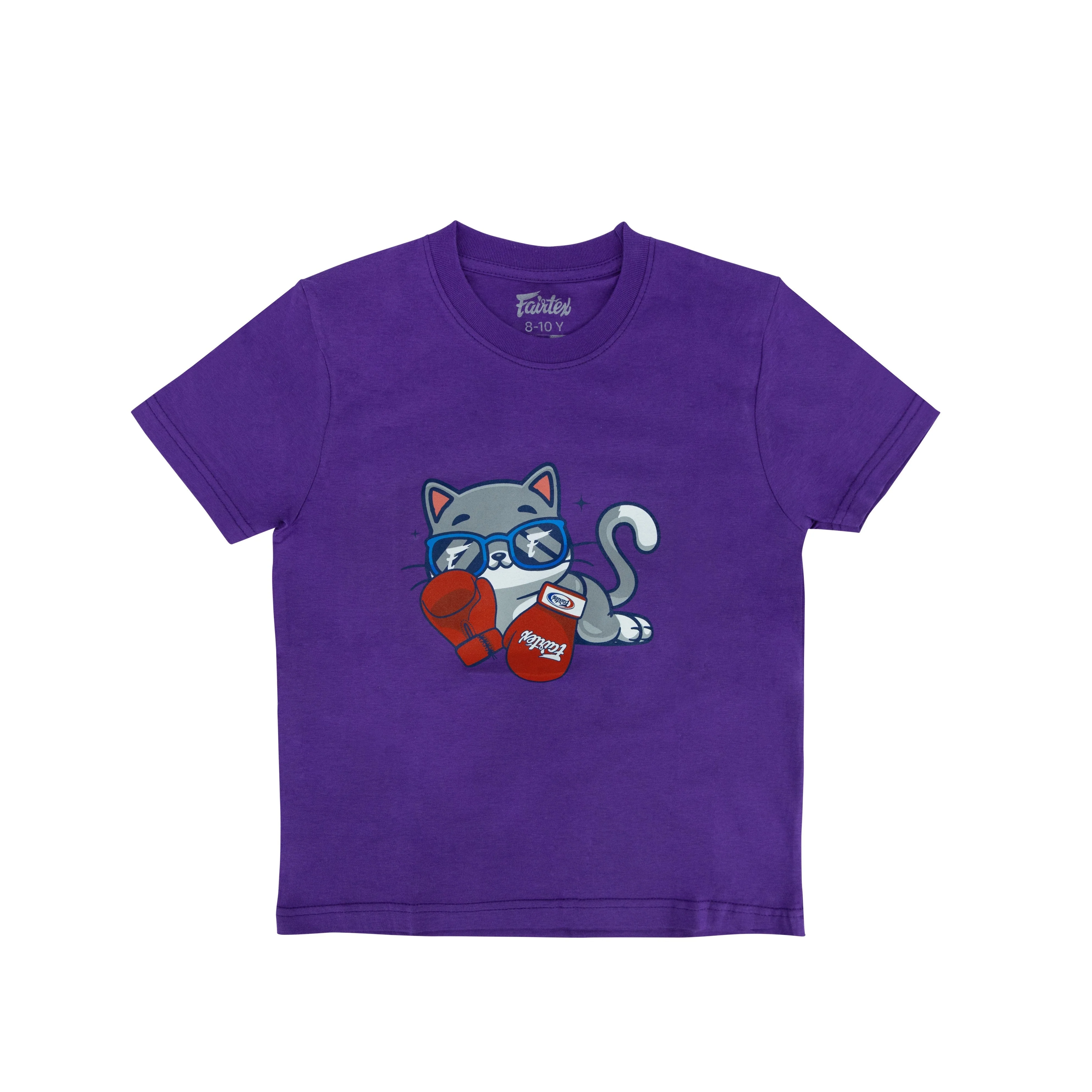 Fairtex Kids T-Shirts - TSTK11 - Purple - Purple - 10-12 yrs
