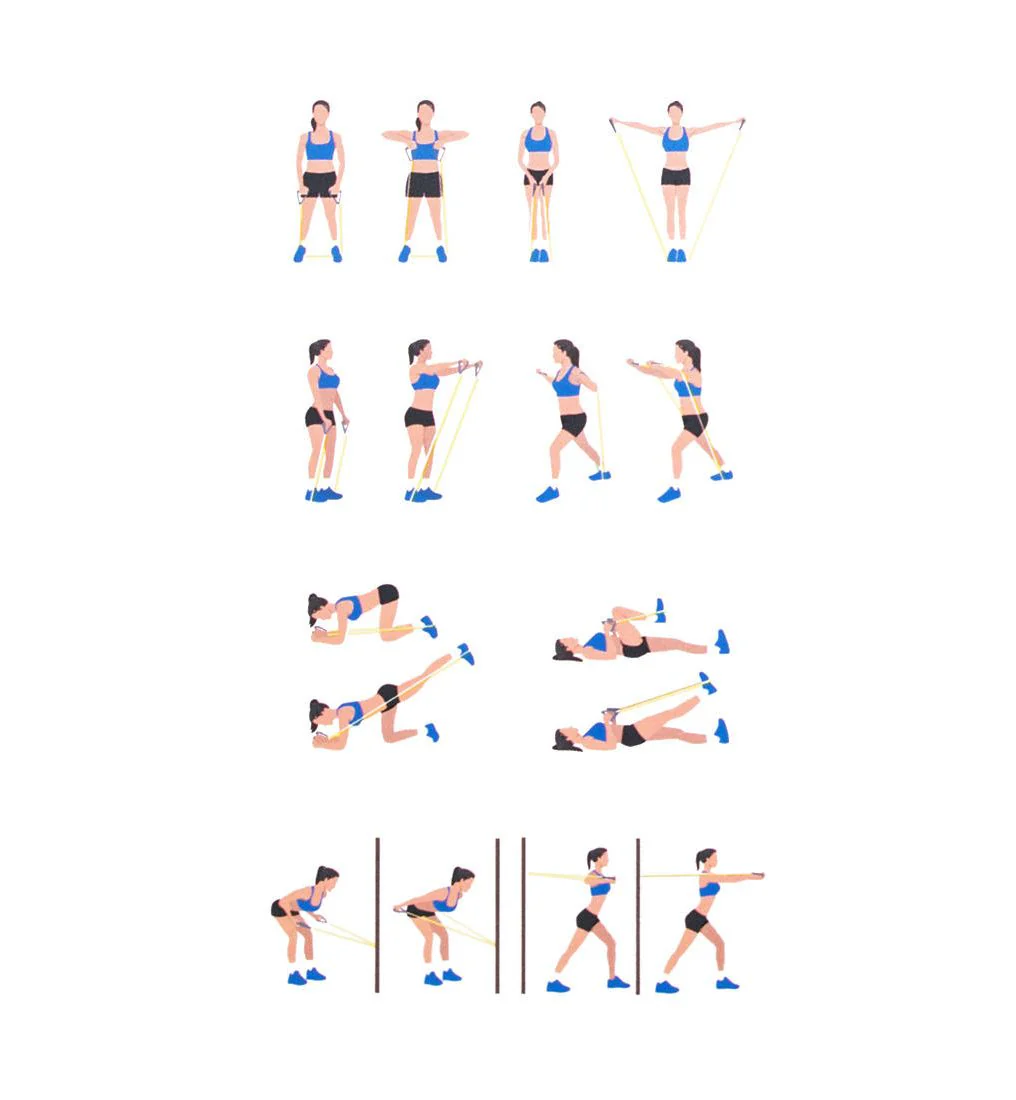 S SPORTS SC-RT0509 Resistance Tube - Yellow - S (US SIZE)