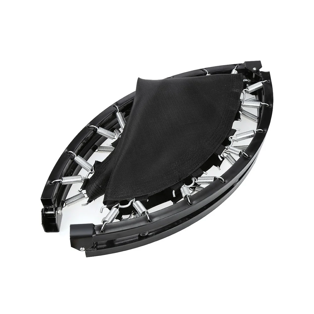 THAISPORTS แทรมโพลิน 48"-120ซม. มีราวจับและพับได้ - Grey - ONE SIZE