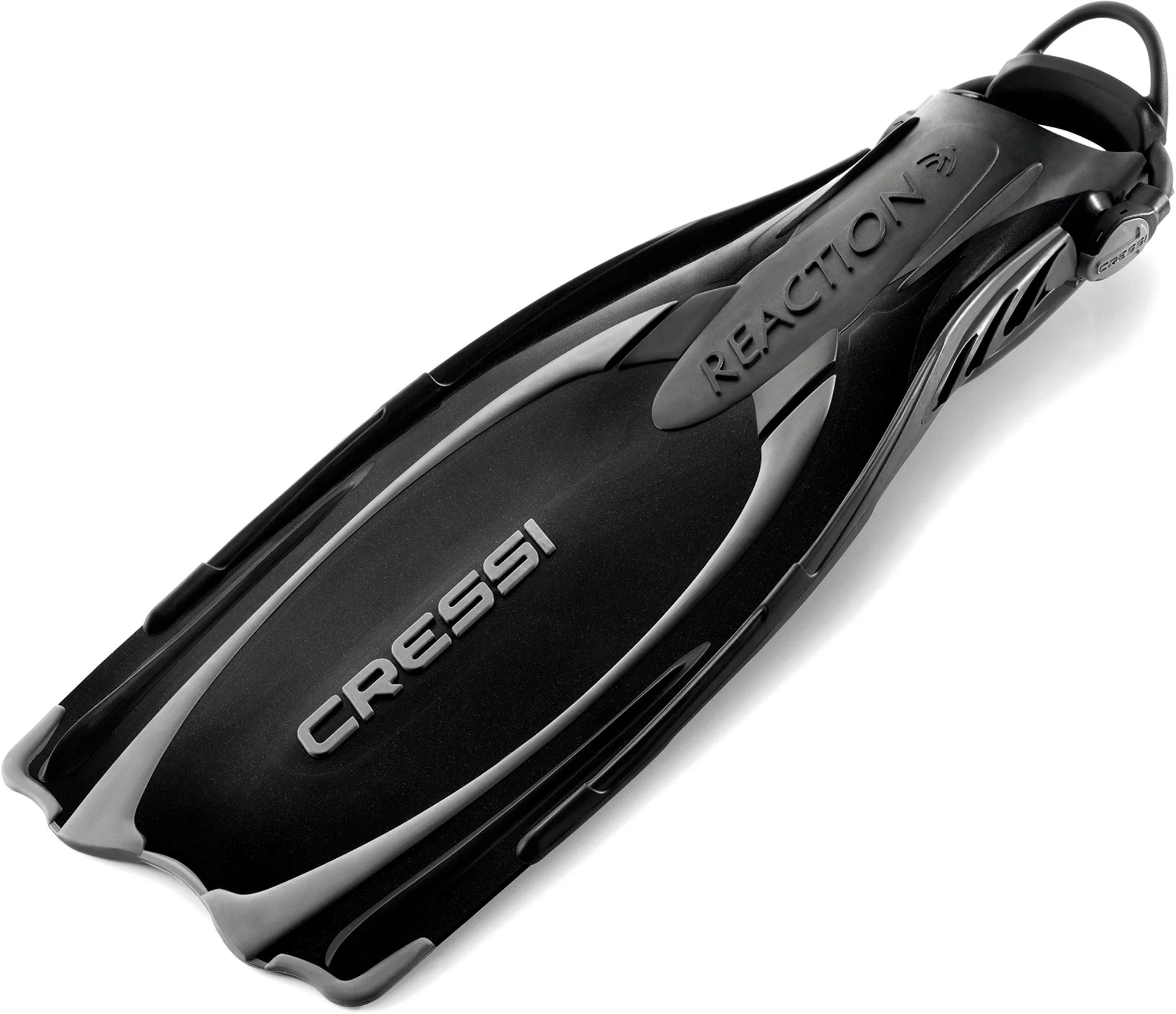 CRESSI Reaction Ebs Fins Black/Silver - Black - L