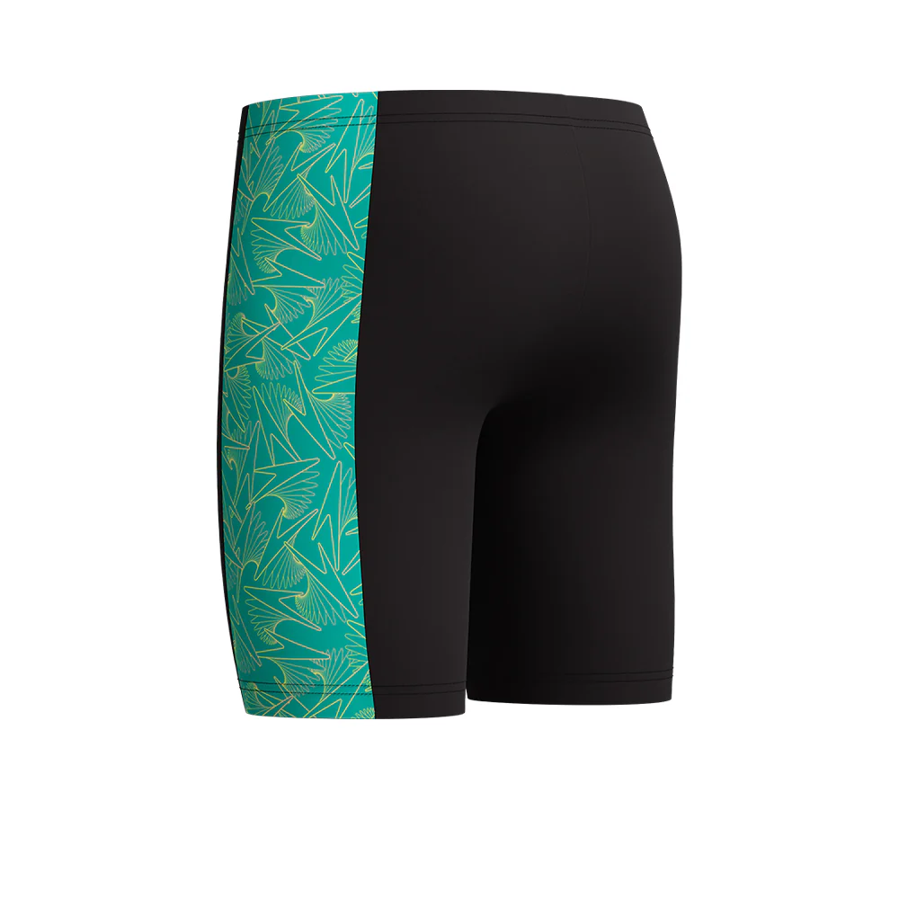 SPEEDO Hyperboom Panel Jammer Boys Swim Shorts - Black - 11-12 YEARS