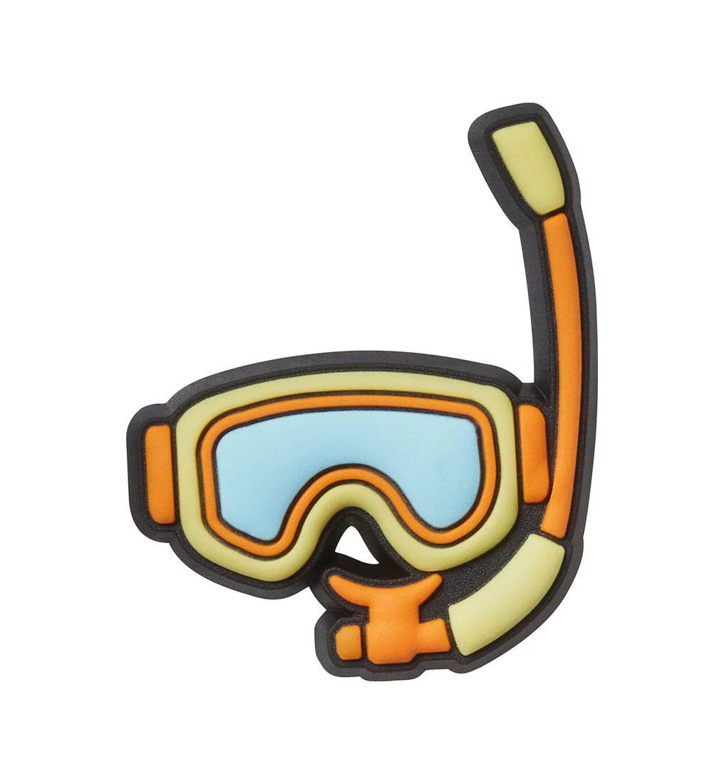 CROCS Jibbitz Scuba Mask Shoes Charm - Multi Color - ONE SIZE