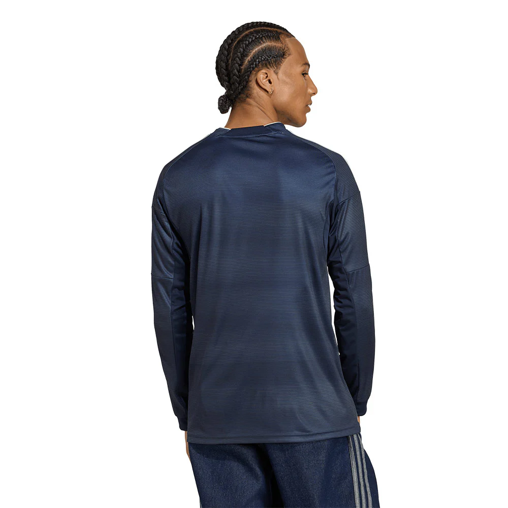 ADIDAS Men's Real Madrid Away 2025/26 Long Sleeve Jersey - Blue - L (UK SIZE)