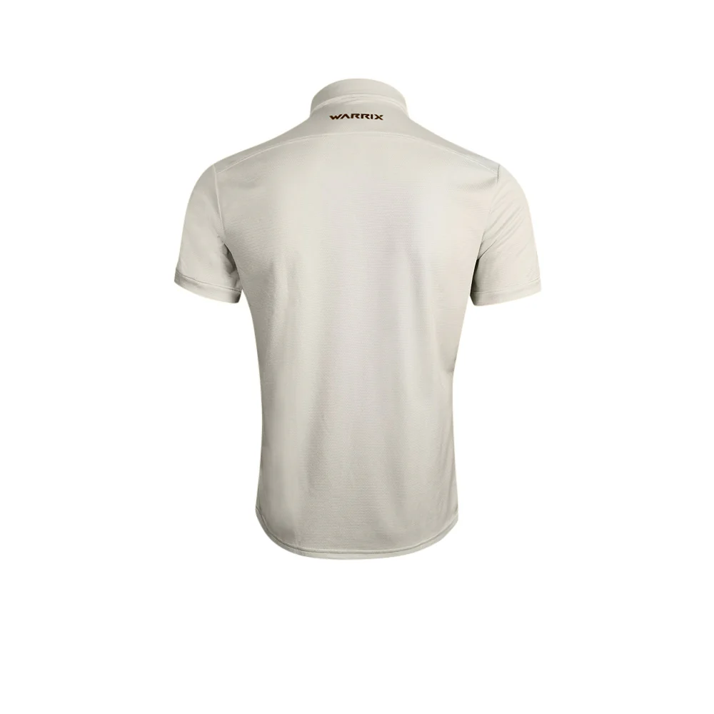WARRIX Classic Unisex Polo Shirt - Beige - 2L (US SIZE)