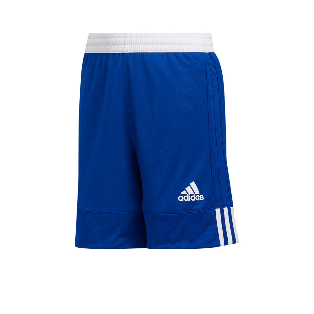 ADIDAS 3G Speed Reversible Kids Basketball Shorts - Blue - 128 CM