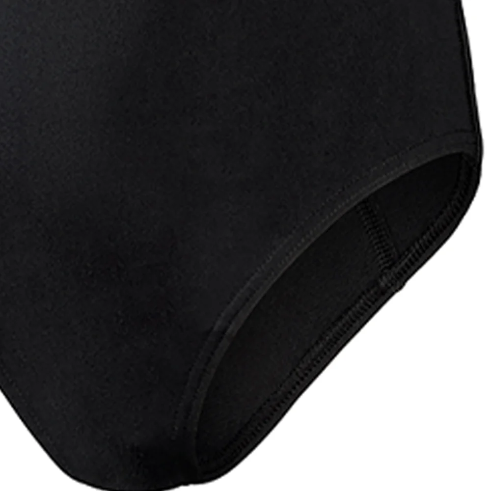 SPEEDO Endurance+ Medalist One Piece Girls Swimsuit - Black - 11-12 YEARS