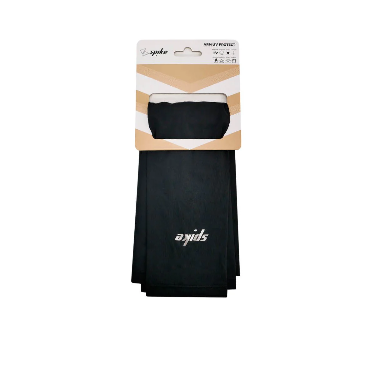 SPIKE SPQ224RNACARM01 Unisex Running Arm Sleeves - Black - ONE SIZE