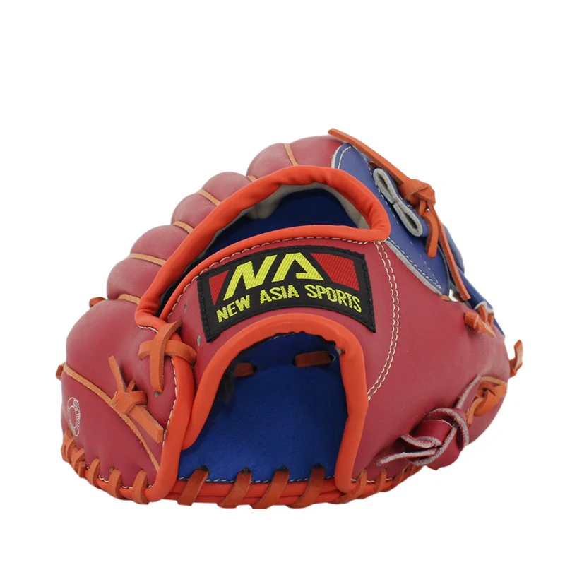 FBT Softball Gloves ถุงมือซอฟท์บอล PVC Cross 11.50 นิ้ว Red 74430 - Red - One size