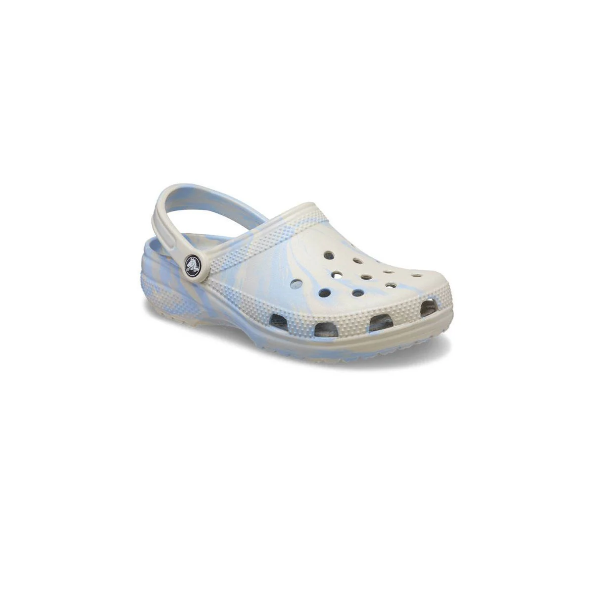 CROCS Classic Marbled Clog Unisex Lifestyle Shoes - Blue - US M10/W12