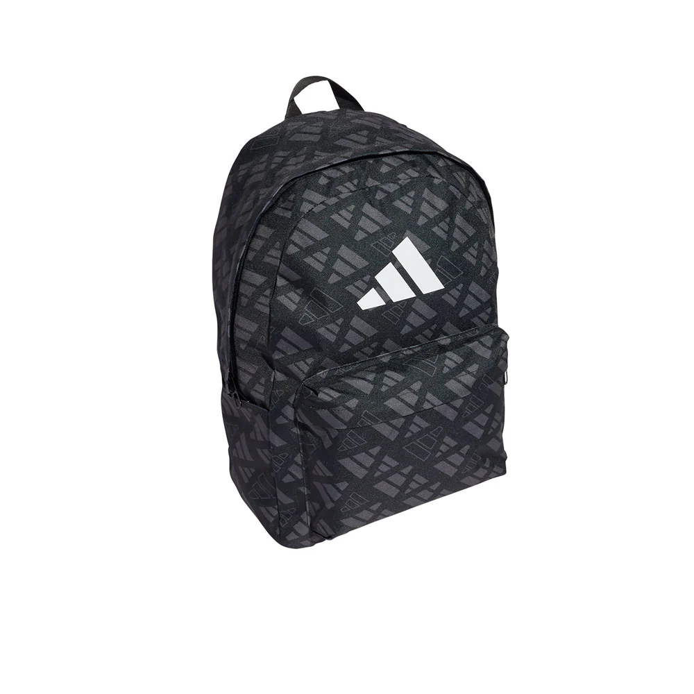 ADIDAS Classic Monogram Graphic Unisex Backpack - Black - ONE SIZE
