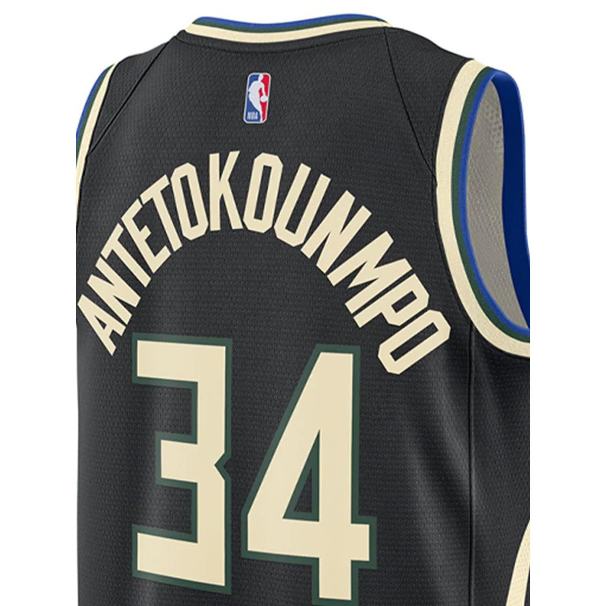 NIKE Milwaukee Bucks Statement Edition Men's Basketball Tank - Black - 2XL (US SIZE)