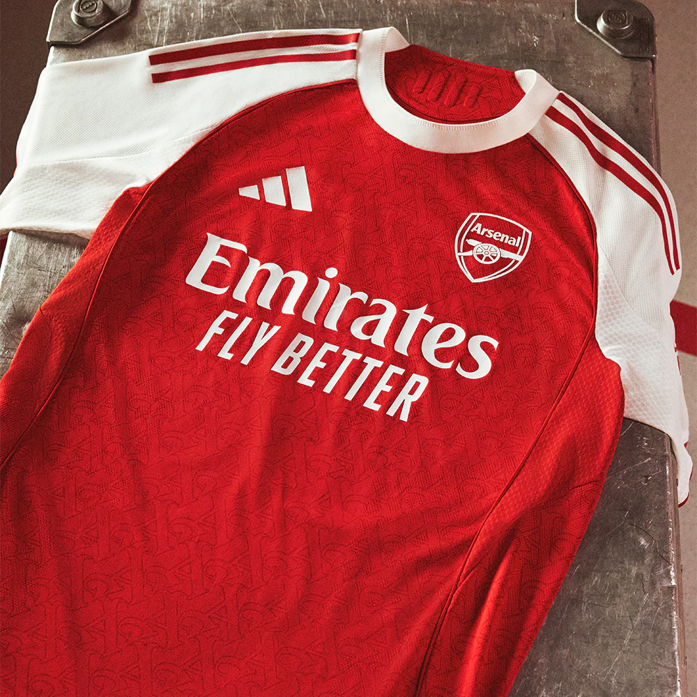 ADIDAS Men's Arsenal Home Authentic 2025/26 Jersey - Red - 2XL (UK SIZE)