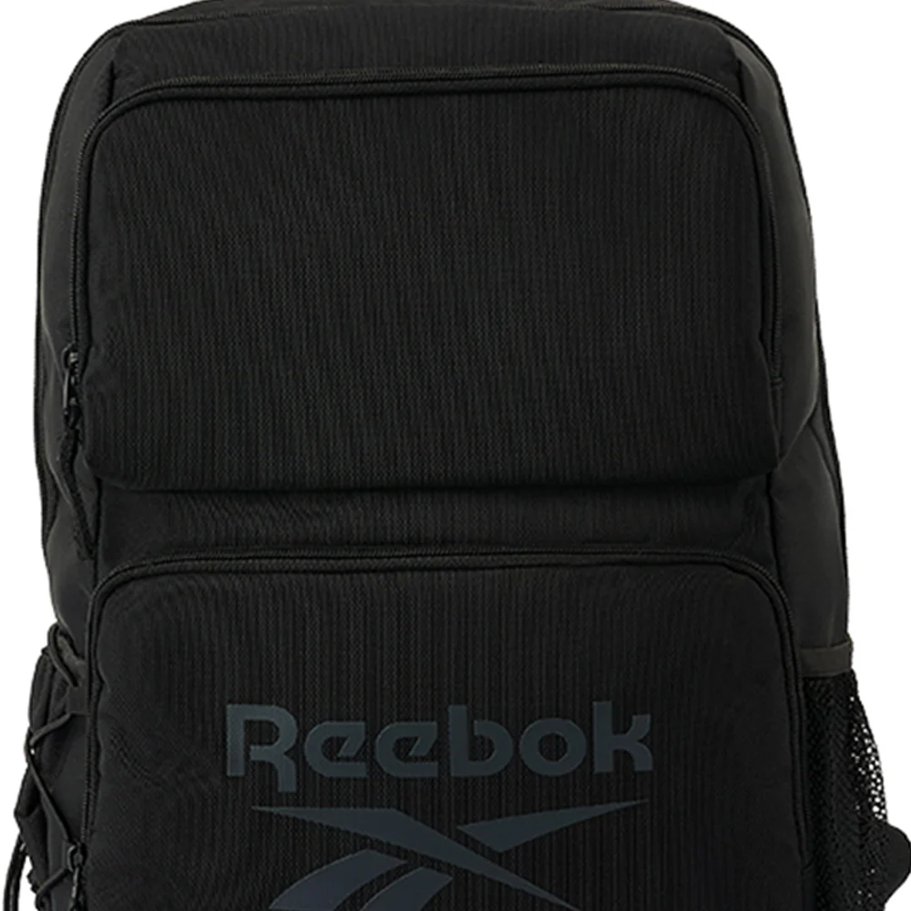 REEBOK Two Front Pockets Unisex Backpack - Black - ONE SIZE