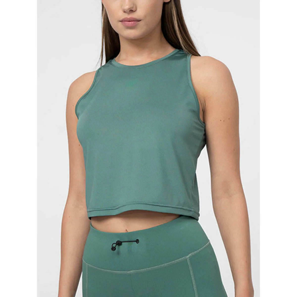 4F Quick-Drying Women's Running Tank - Green - L