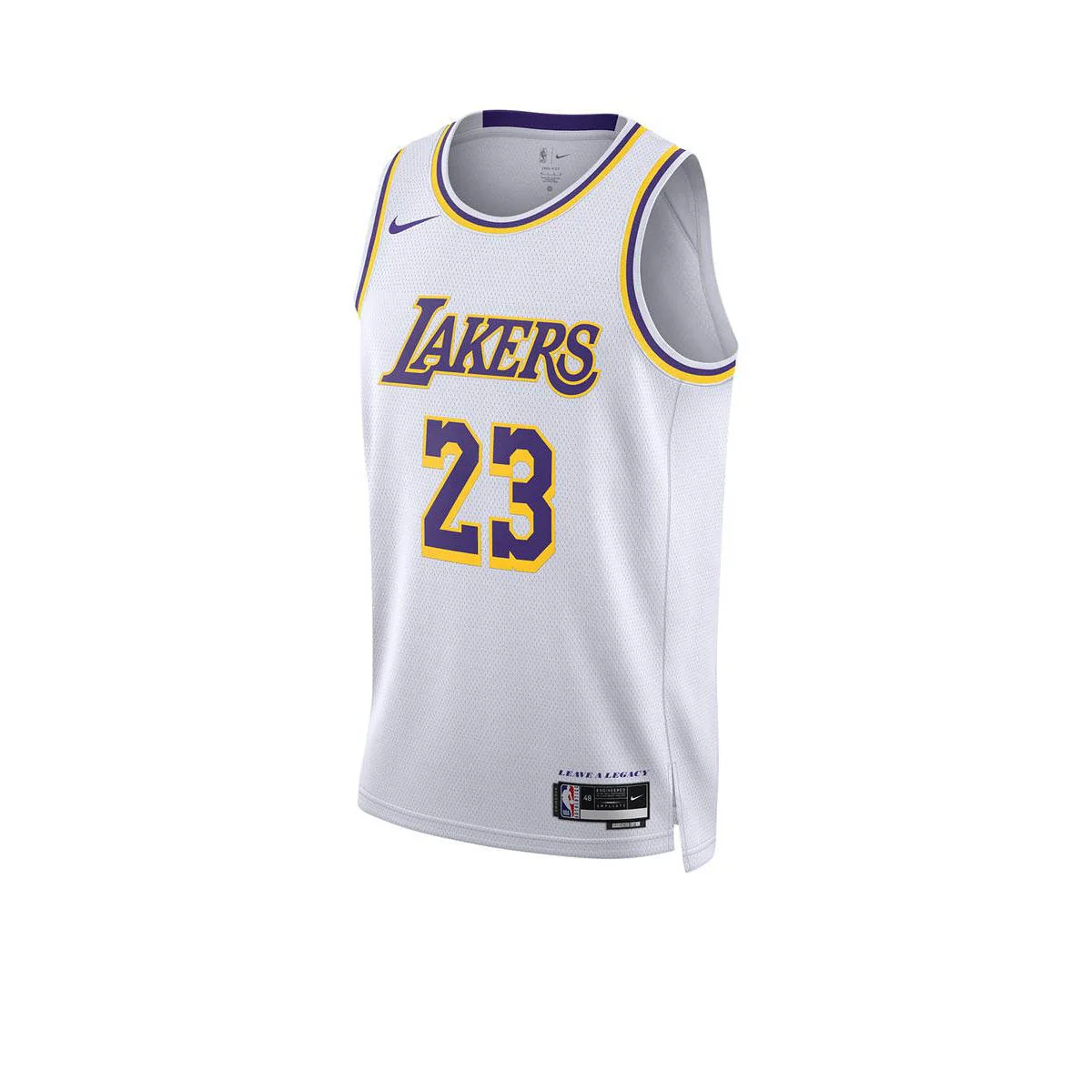 NIKE Los Angeles Lakers Association Edition 2022/23 Men's Basketball Tank - White - 2XL (US SIZE)