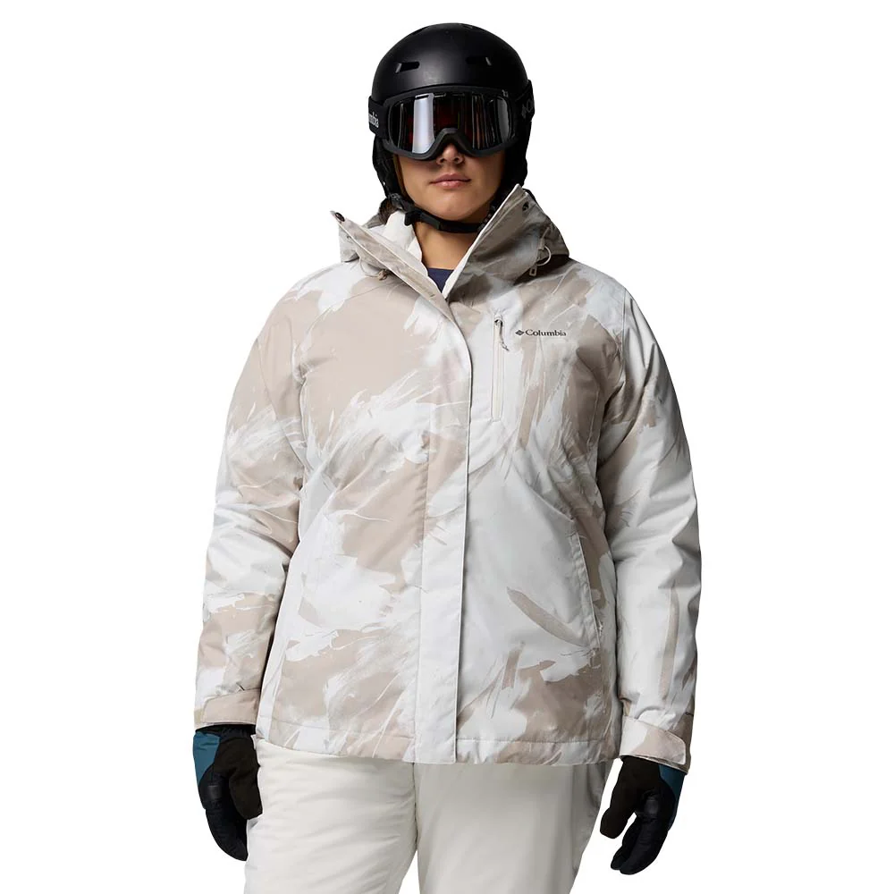 COLUMBIA Whirlibird™ V Printed Interchange Women's Jacket - Beige - 2XL (US SIZE)