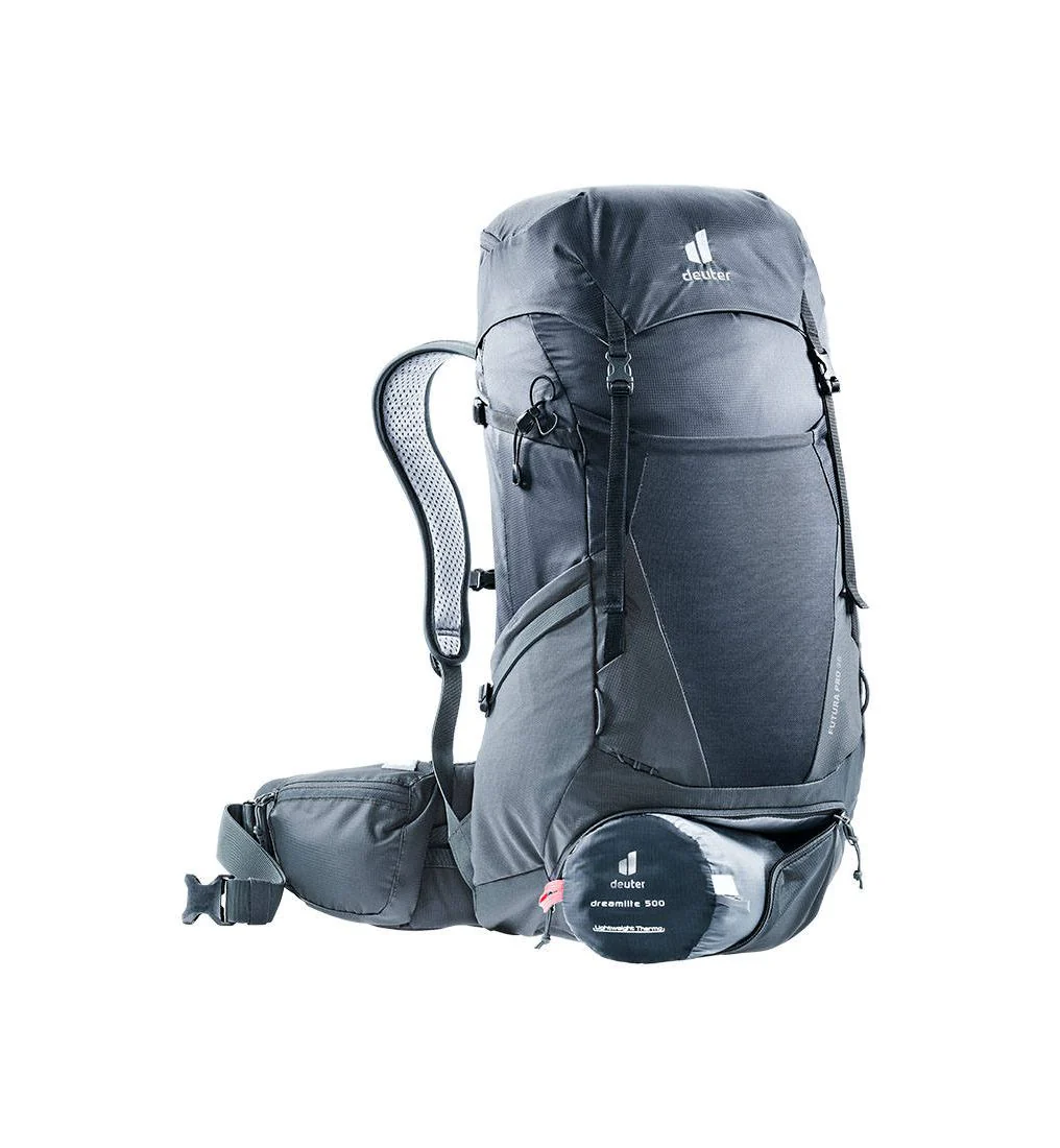DEUTER Futura Pro 36 SL Unisex Hiking Backpack - Black - ONE SIZE