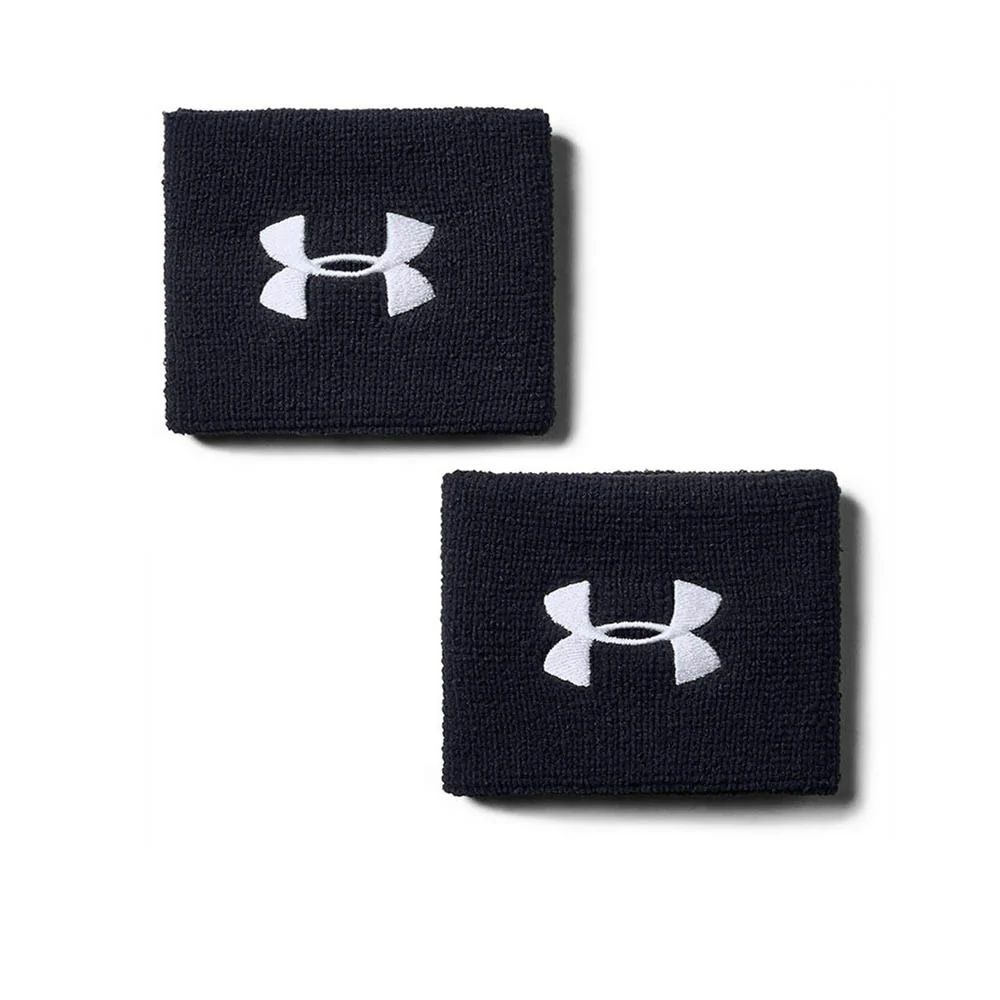 UNDER ARMOUR Performance Men's Wristbands - Black - ONE SIZE