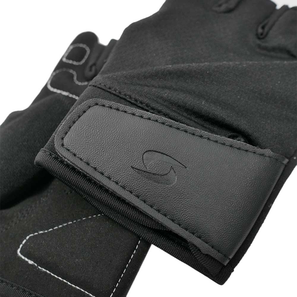 S SPORTS SC-SG504BK Men's Training Gloves - Black - L (US SIZE)