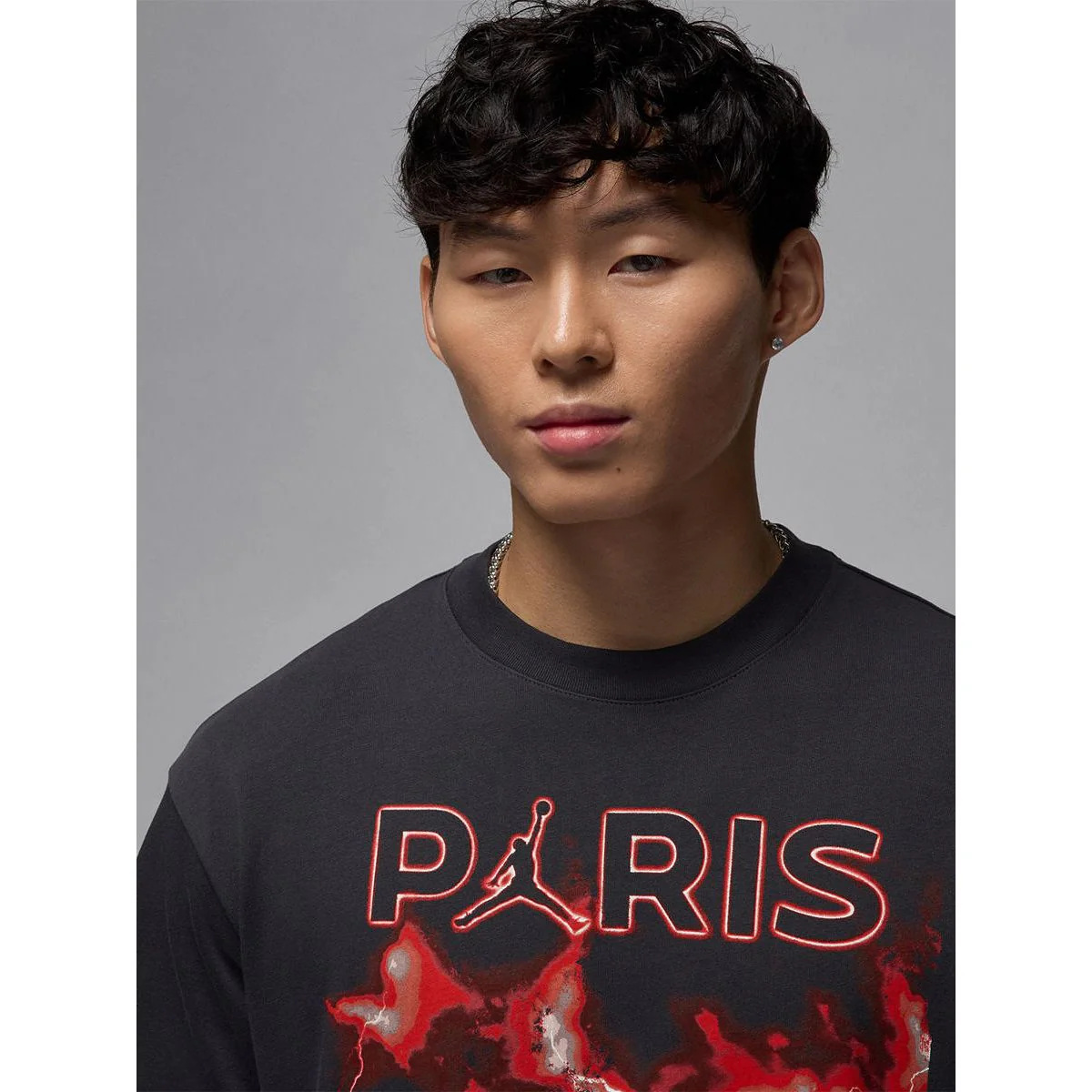 NIKE Paris Saint-Germain Men's Basketball T-Shirt - Multi Color - 2XL (US SIZE)